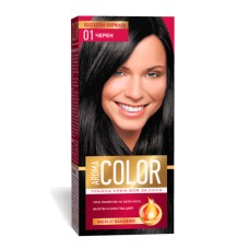 Краска для волос AROMA Color 01 (черный) 45 мл