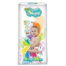 Подгузники New Sleepy Jumbo 6  X Large