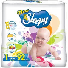 Подгузники New Sleepy Jumbo 1 Newborn