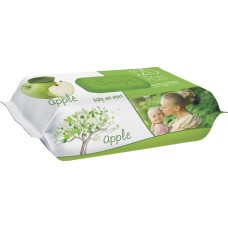 Влажные салфетки SLEEPY 120 Apple пластиковая крышка