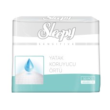 Одноразовые простыни Sleepy Sensitive 90x60 см 30 шт