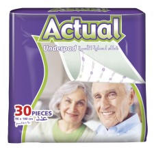 Одноразовые медицинские простыни Adult Actual Double 90x180 см 30 шт