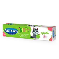 Зубная паста ASTERA KIDS яблоко 50мл 6+ лет
