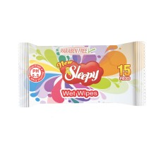 Влажные салфетки карманные SLEEPY New 15 шт