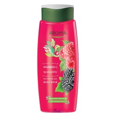 Гель для душа AROMA Raspberry&Blackberry 400мл