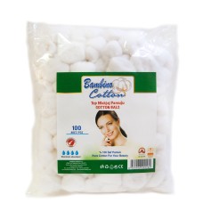 Ватные шарики из хлопка Bambino Cotton 100 шт.