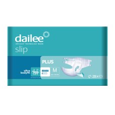 Подгузники для взрослых DAILEE Slip Premium Plus 5.5 кап. M 80 - 135 см, 28 шт