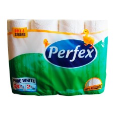 Туалетная бумага PERFEX BONI 24 шт 2 слоя 107 листов