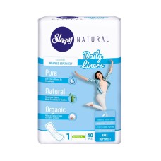 Прокладки Sleepy Natural Daily Normal 40 шт