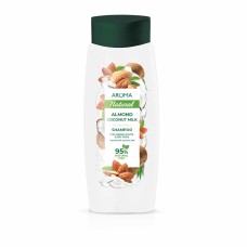 Шампунь для волос AROMA NATURAL Миндальное и кокосовое молоко 400мл