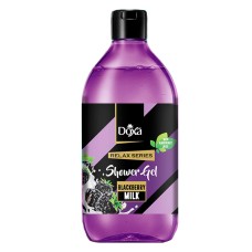 Гель для душа DOXA 400мл. BLACKBERRY&MILK