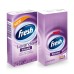 Платочки бумажные носовые Fresh Extra Lavender, 3 слоя, 10 упаковок