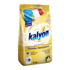 Порошок для стирки KALYON 9кг для машин-автоматов Color&White Gold