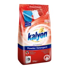 Порошок для стирки KALYON 9кг для машин-автоматов Color&White Lovely
