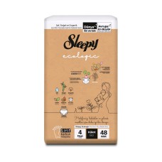 Трусики Sleepy Ecologic Double 4 Maxi 7-16кг, 48 шт