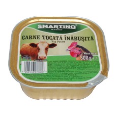 Консервы SMARTINO с мясом птица-говядина 300гр.