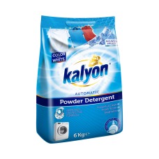 KALYON Порошок для стирки 6кг для машин-автоматов Color&White Mountain Breeze