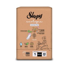 Прокладки Sleepy Ecologic Daily Normal 40 шт