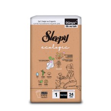 Прокладки Sleepy Ecologic Normal 5 кап 24 шт
