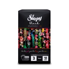 Прокладки Sleepy Black Night 7 кап 18 шт