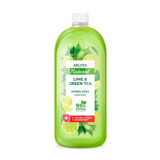 Жидкое мыло AROMA Lime&Green tea 900 мл