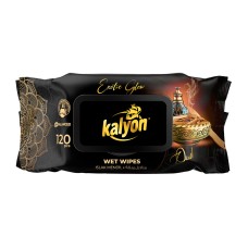 Влажные салфетки  KALYON 120шт. Exotic Glow Oud пластиковая крышка