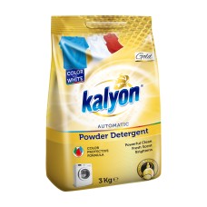 KALYON Порошок для стирки 3кг для машин-автоматов Color&White Gold