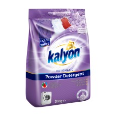 KALYON Порошок для стирки 3кг для машин-автоматов Color&White Lavander&Magnolia