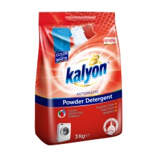 KALYON Порошок для стирки 3кг для машин-автоматов Color&White Lovely