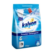 KALYON Порошок для стирки 3кг для машин-автоматов Color&White Mountain Breeze