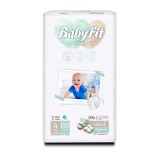 Подгузники BabyFit Double 4 Maxi, 7-14кг, 60 штук