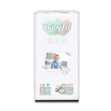 Подгузники BabyFit Double 6 XLarge, 15-25кг, 44 штук