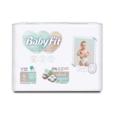 Трусики BabyFit Eco размер 4 Maxi, 7-14кг, 30 штук