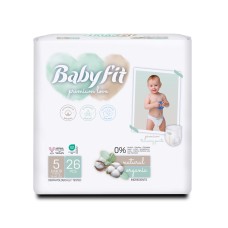 Трусики BabyFit Eco размер 5 Junior, 11-18кг, 26 штук