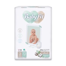 Трусики BabyFit Double размер 3 Midi, 4-9кг, 72 штук