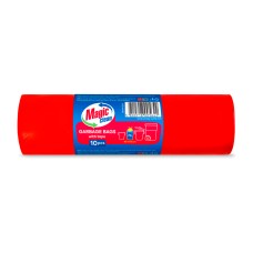 Мешки для мусора с застежкой Magic Clean 60см * 65см 10 шт 70л