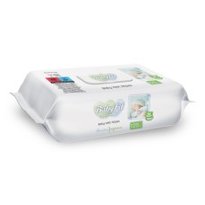 Влажные салфетки BABYFIT 120шт Алоэ, пластиковая крышка
