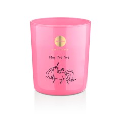 Ароматическая свеча Aroma Home STAY POSITIVE 140 гр Bubble Gum