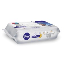 Влажные салфетки SLEEPY с маслом лаванды XL 50 пластиковая крышка