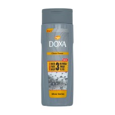 Гель для душа DOXA 400мл. For Men 3in1 Silver