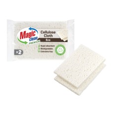 Салфетка абразивная Magic Clean Premium Celuloza ECO 2шт Салфетка абразивная Magic Clean Premium Celuloza ECO 2шт
