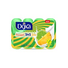 Мыло туалетное DOXA 4x80гр. ANANAS-LIME Ekopack DUO