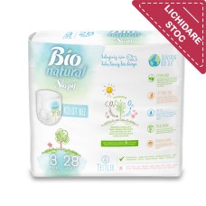 Трусики Sleepy Bio Natural 3 Midi 4-10кг, 28 шт