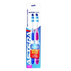 Зубная щетка ASTERA Active Clean 1+1