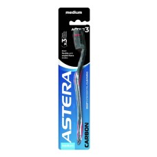 Зубная щетка ASTERA Active 3, CARBON Mix