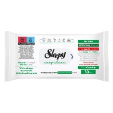 Влажные полотенца для поверхностей SLEEPY EASY CLEAN 30шт  Белое мыло