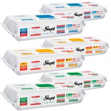 Комплект 6x Влажные салфетки для швабры SLEEPY EASY CLEAN 6x50шт